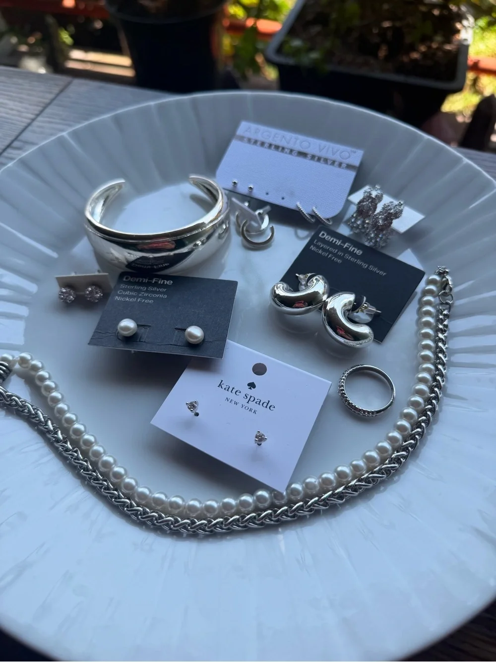 Silver Jewelry Lot Kate Spade Sterling Silver